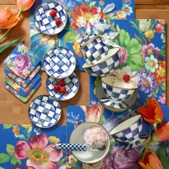 Royal Check Enamel Everyday Bowl|MacKenzie-Childs Best