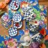 Royal Check Enamel Ice Cream Dish|MacKenzie-Childs Sale