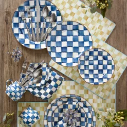 Royal Check Enamel Mug|MacKenzie-Childs Discount