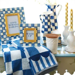 Royal Check Enamel Practical Pitcher - Medium|MacKenzie-Childs Best