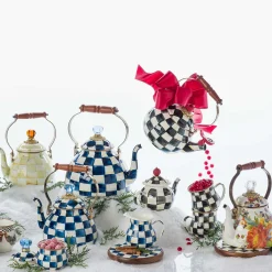 Royal Check Enamel Trivet|MacKenzie-Childs Sale