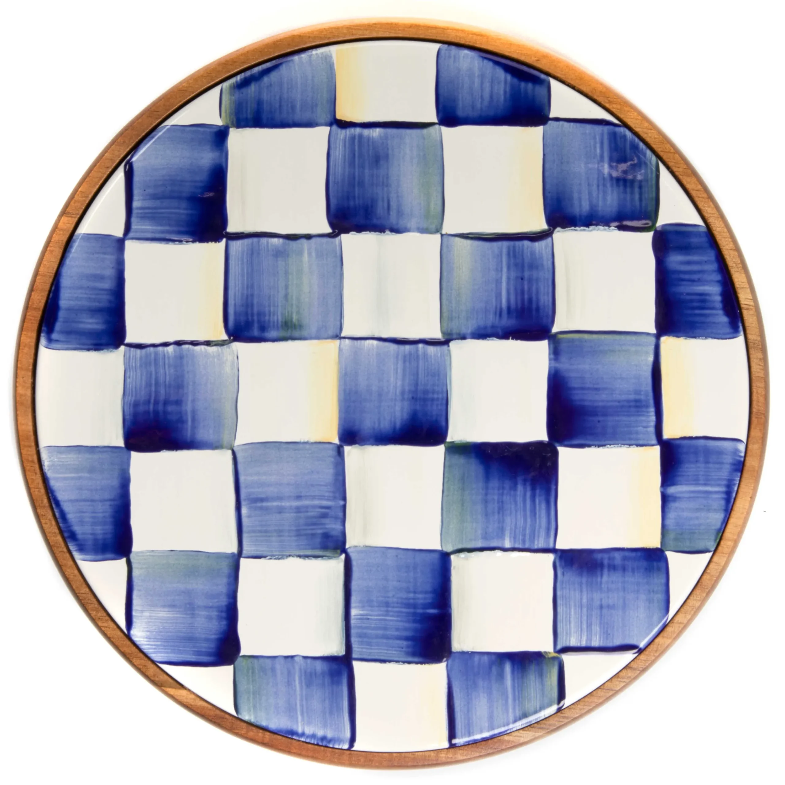 Royal Check Enamel Trivet - Large|MacKenzie-Childs Hot