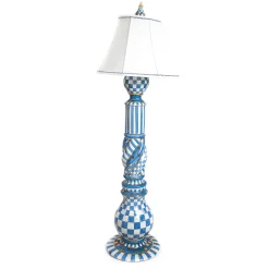 Royal Check Floor Lamp|MacKenzie-Childs Discount