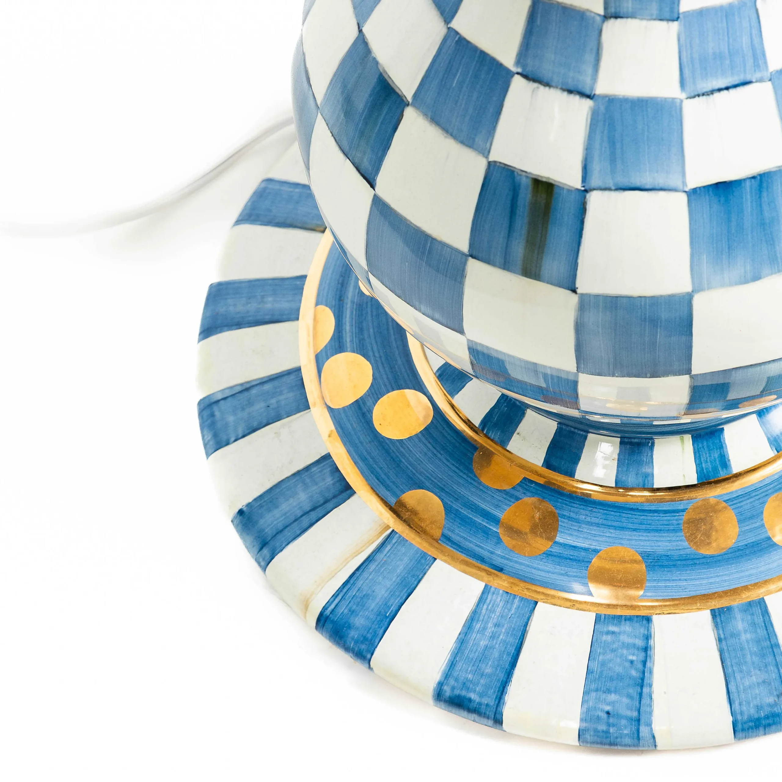 Royal Check Floor Lamp|MacKenzie-Childs Discount