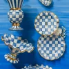Royal Check Fluted Dinner Plate|MacKenzie-Childs Hot