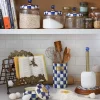 Royal Check Kitchen Canister - Medium|MacKenzie-Childs Outlet
