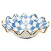 Royal Check Medium Fluted Serving Bowl|MacKenzie-Childs Sale