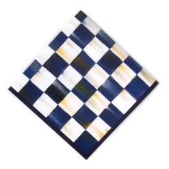 Royal Check Paper Napkins - Cocktail|MacKenzie-Childs New