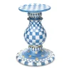Royal Check Pedestal Table Base|MacKenzie-Childs New