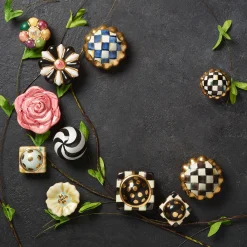 Royal Check Round Knob|MacKenzie-Childs Discount