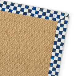 Royal Check Sisal Rug - 2'6" X 9' Runner|MacKenzie-Childs Discount