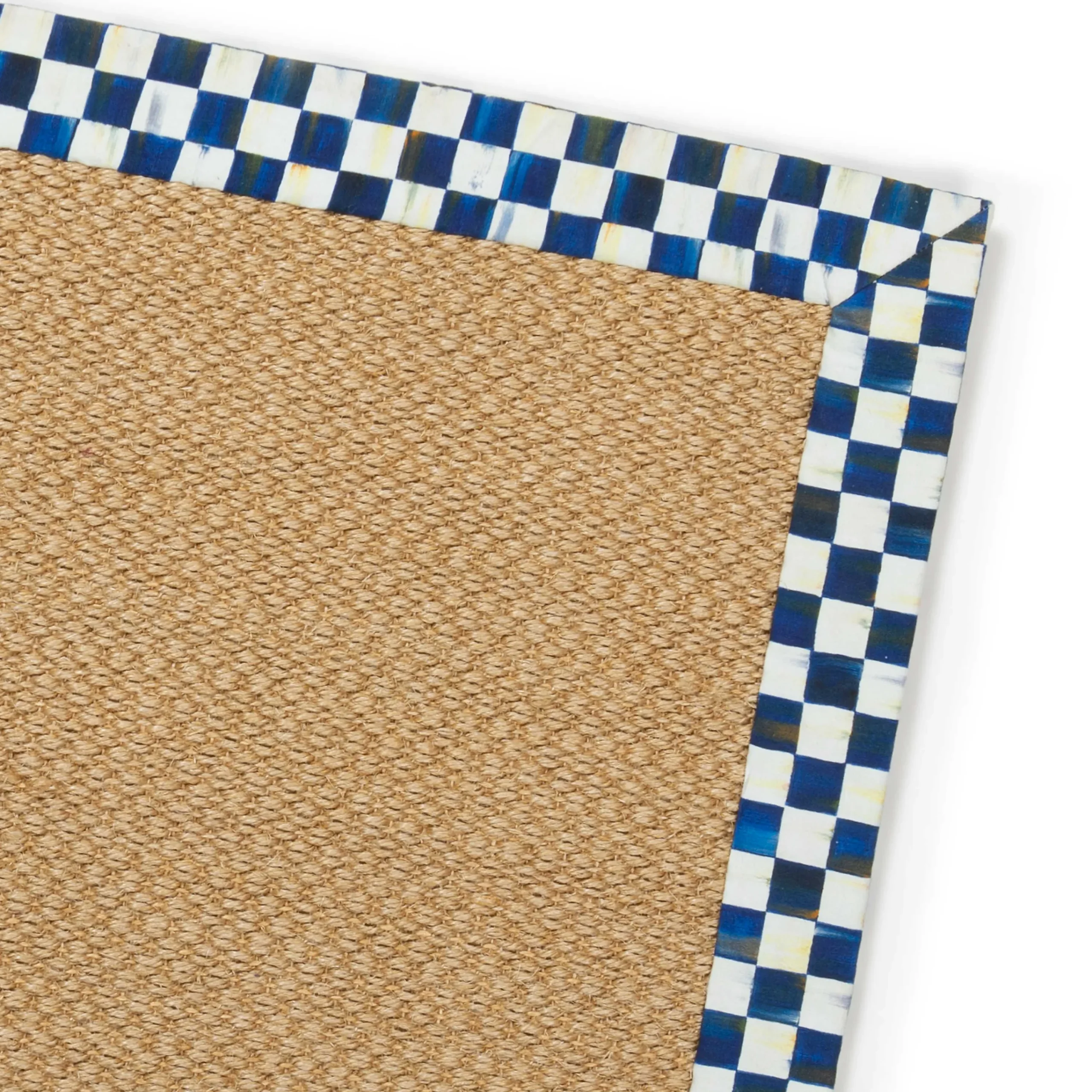 Royal Check Sisal Rug - 8' X 10'|MacKenzie-Childs Hot