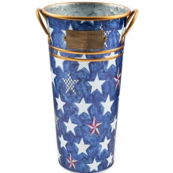 Royal Star Flower Buckets - Set Of 3|MacKenzie-Childs Outlet