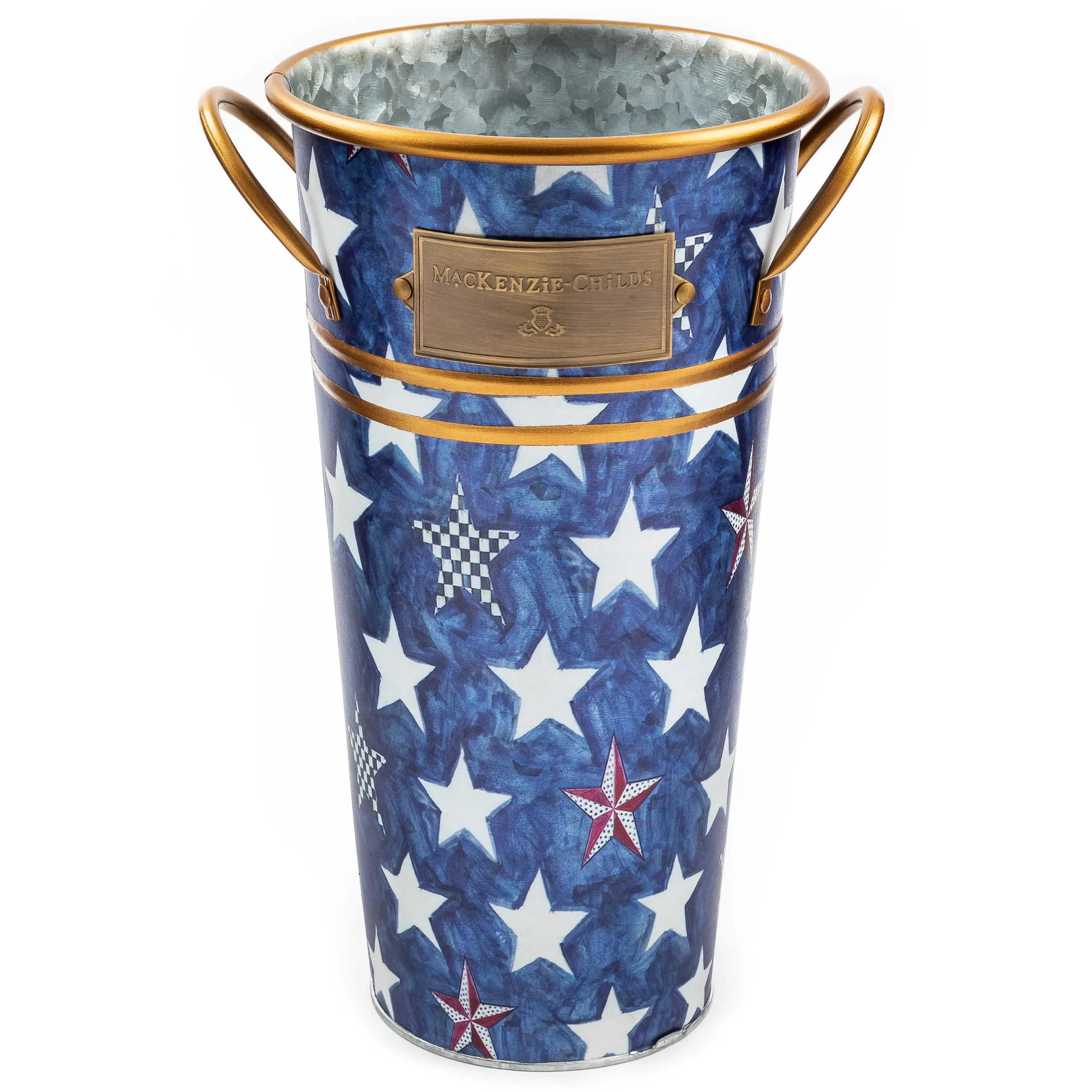 Royal Star Flower Buckets - Set Of 3|MacKenzie-Childs Outlet