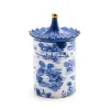 Royal Toile Lidded Cachepot|MacKenzie-Childs Sale