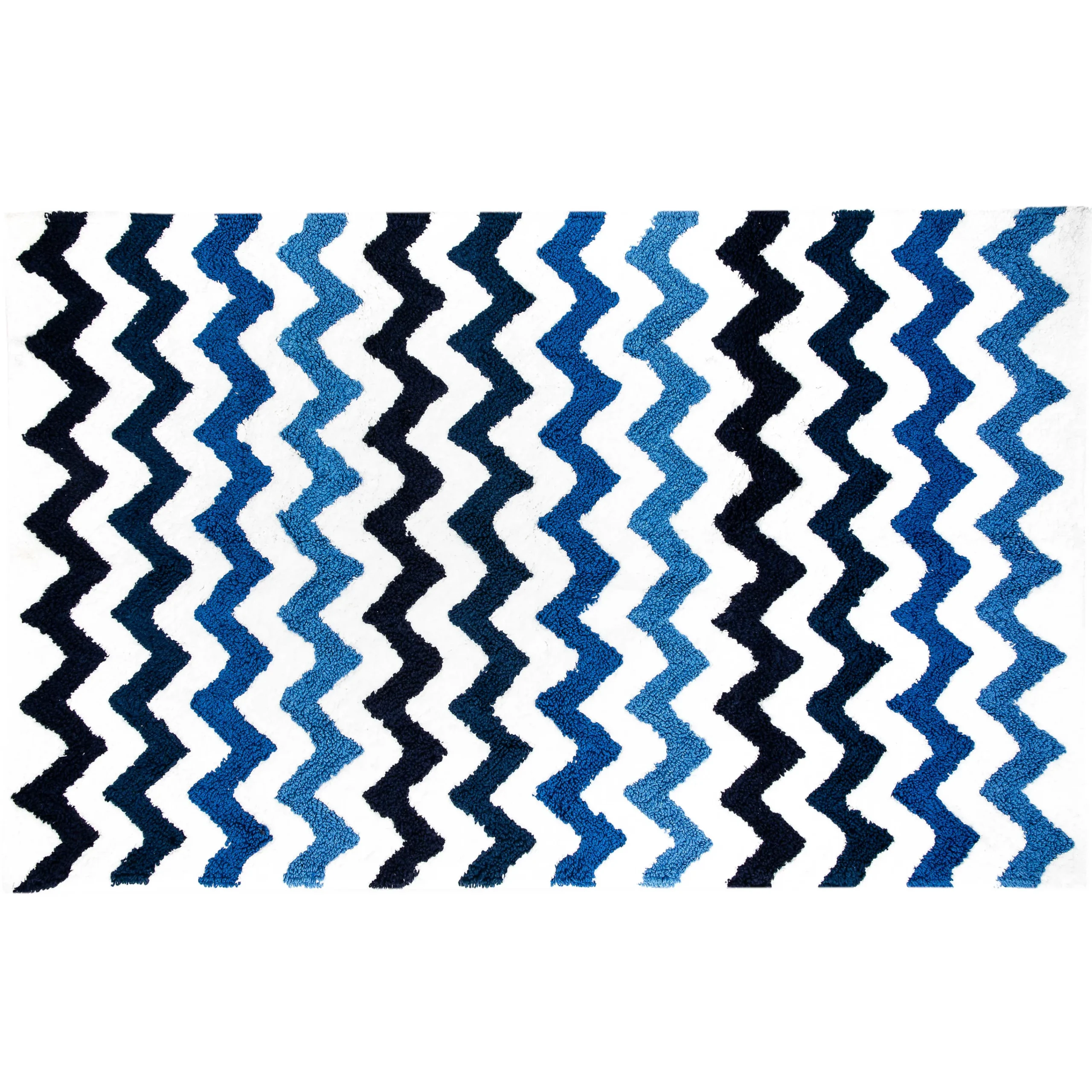Royal Zig Zag Bath Rug - Large|MacKenzie-Childs Sale