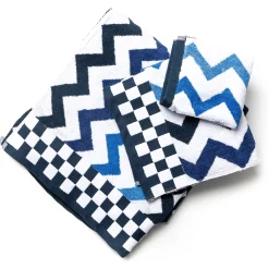 Royal Zig Zag Bath Towel|MacKenzie-Childs New