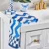 Royal Zig Zag Hand Towel|MacKenzie-Childs Outlet