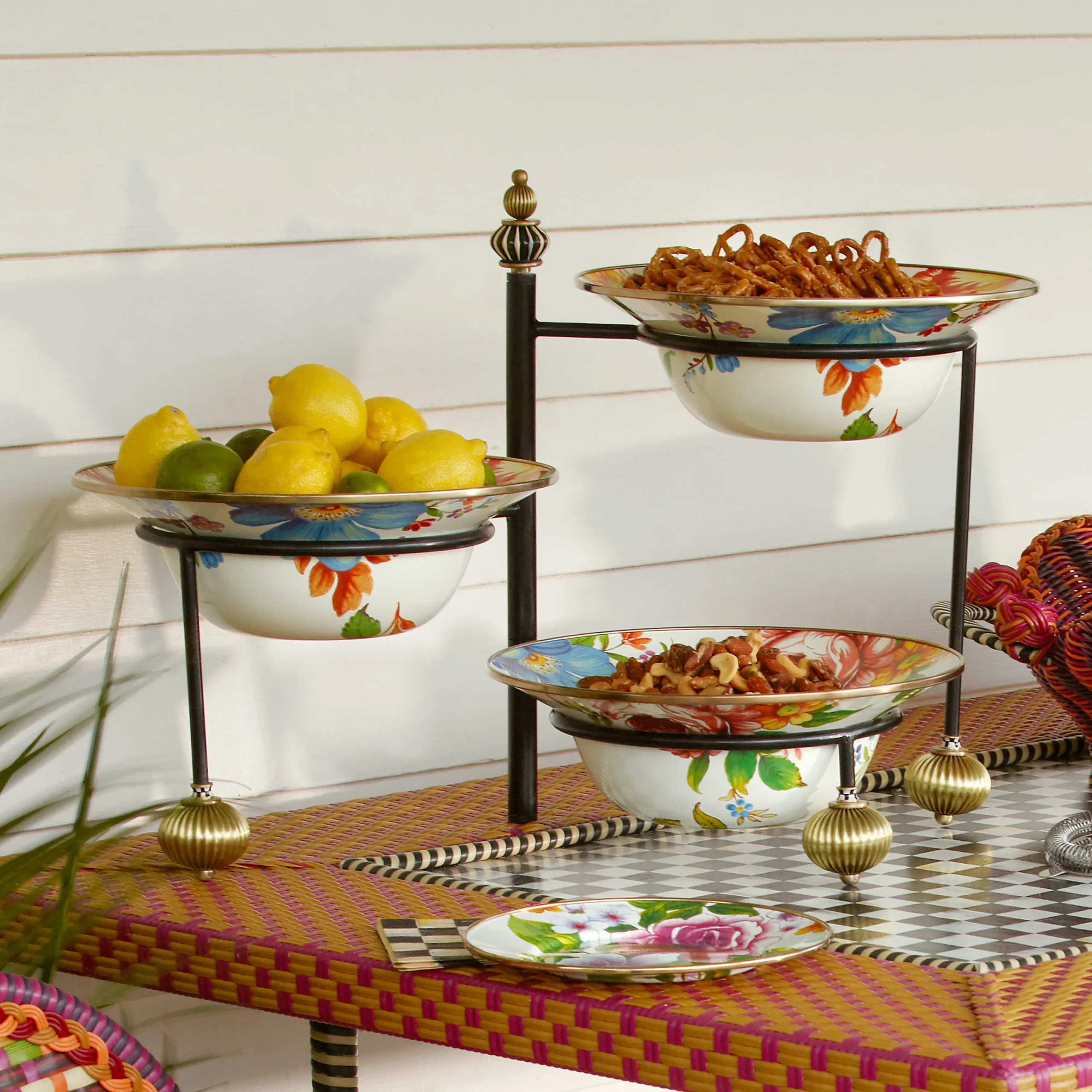 Serving Stand - Large|MacKenzie-Childs Sale