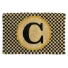 Single Letter Monogrammed Entrance Mat - C|MacKenzie-Childs
