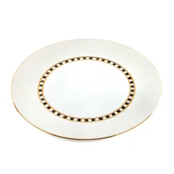 Soho Dinner Plate - Cloud|MacKenzie-Childs Clearance