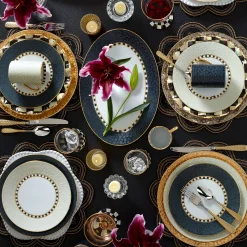 Soho Dinner Plate - Midnight|MacKenzie-Childs Hot