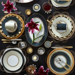 Soho Salad Plate - Midnight|MacKenzie-Childs New