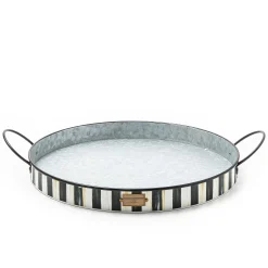 Spectator Galvanized Serving Trays - Set Of 2|MacKenzie-Childs Hot