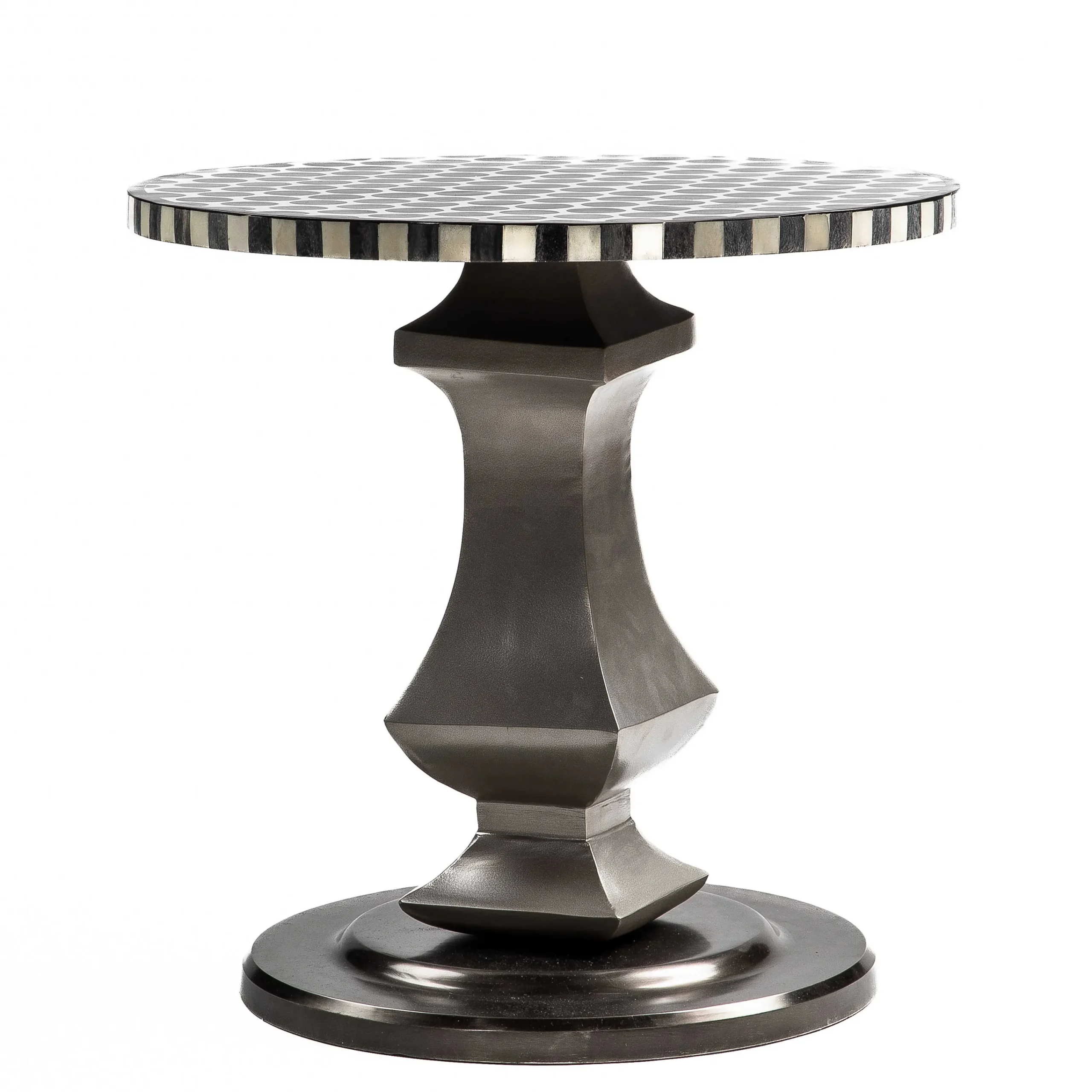 Spot On Accent Table - Black|MacKenzie-Childs Discount