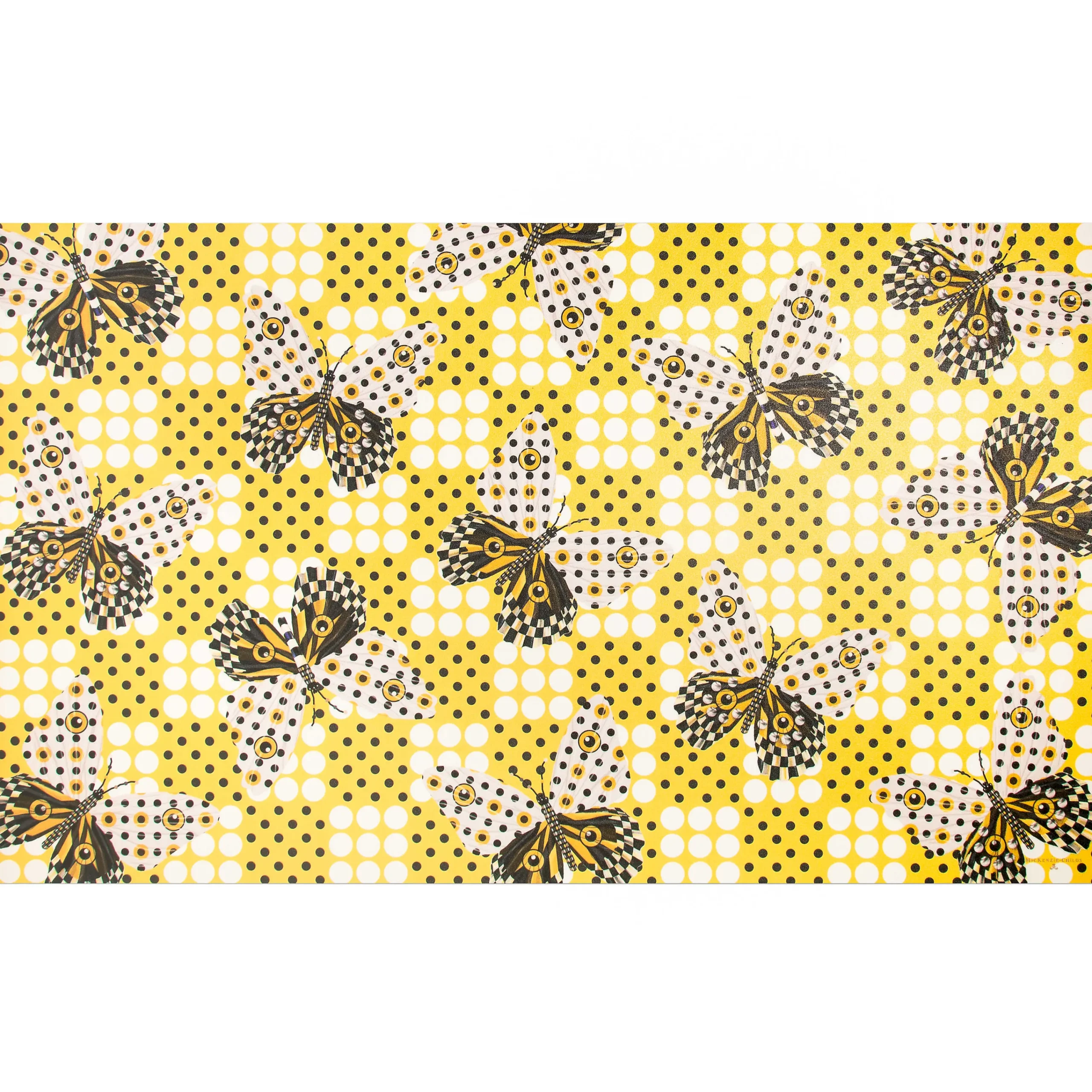 Spot On Butterfly Floor Mat - 3' X 5'|MacKenzie-Childs Outlet