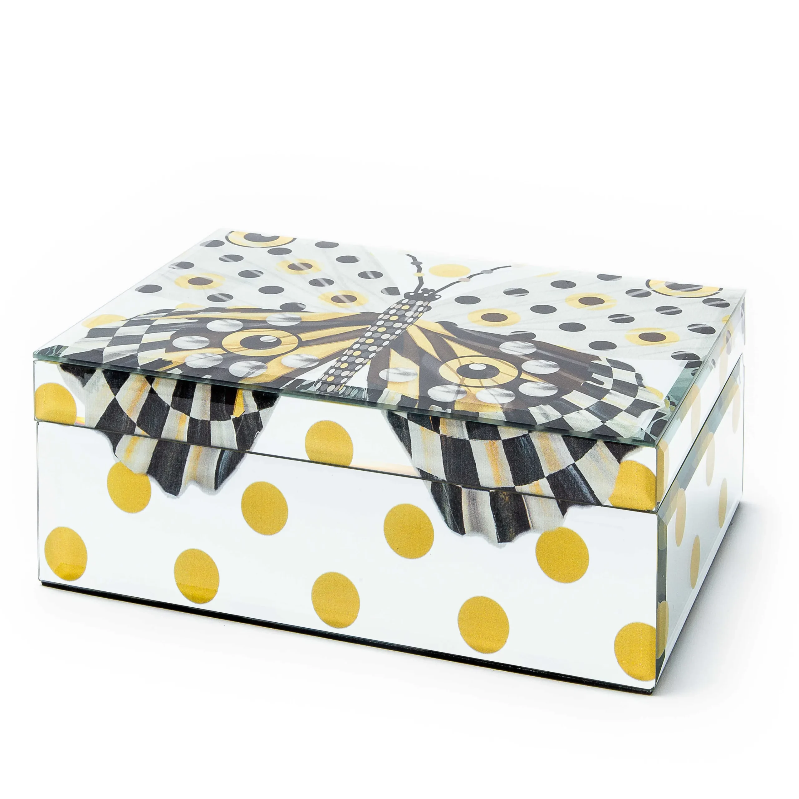 Spot On Butterfly Jewelry Box|MacKenzie-Childs Hot