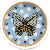 Spot On Butterfly Wall Clock|MacKenzie-Childs Best