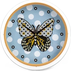 Spot On Butterfly Wall Clock|MacKenzie-Childs Best