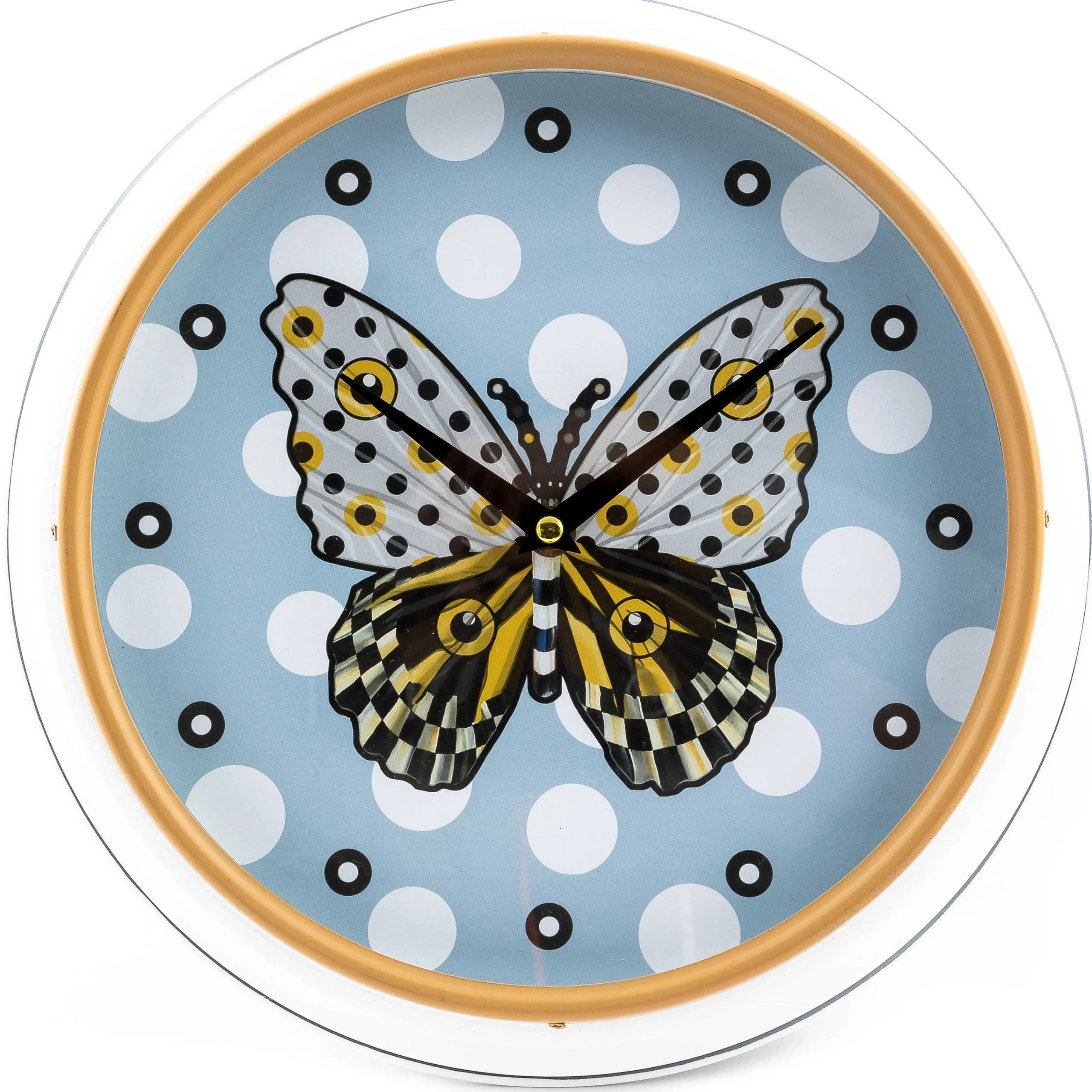 Spot On Butterfly Wall Clock|MacKenzie-Childs Best
