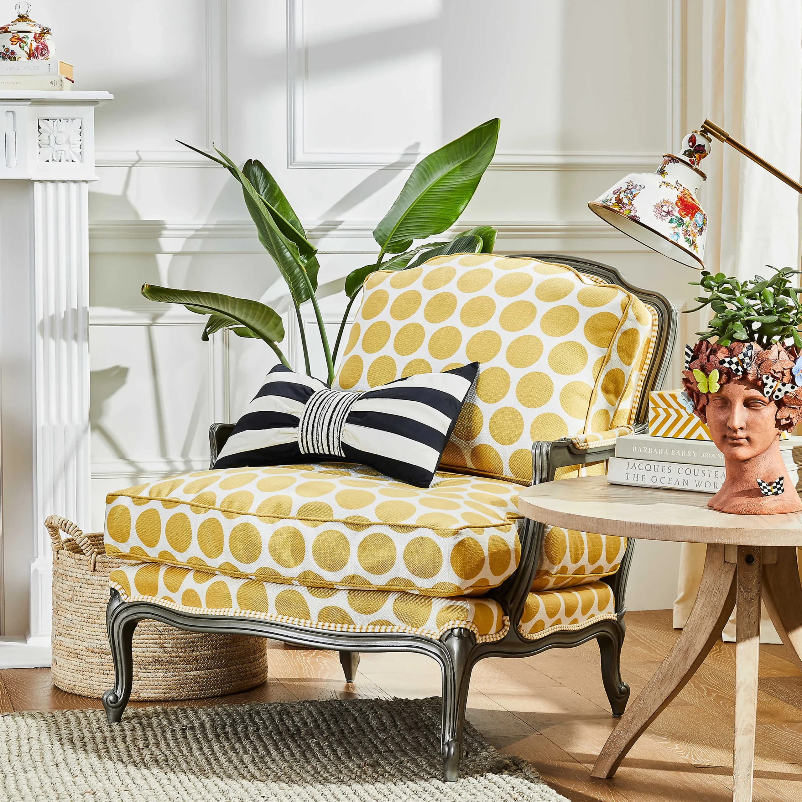 Spot On Chair - Buttercup|MacKenzie-Childs Outlet