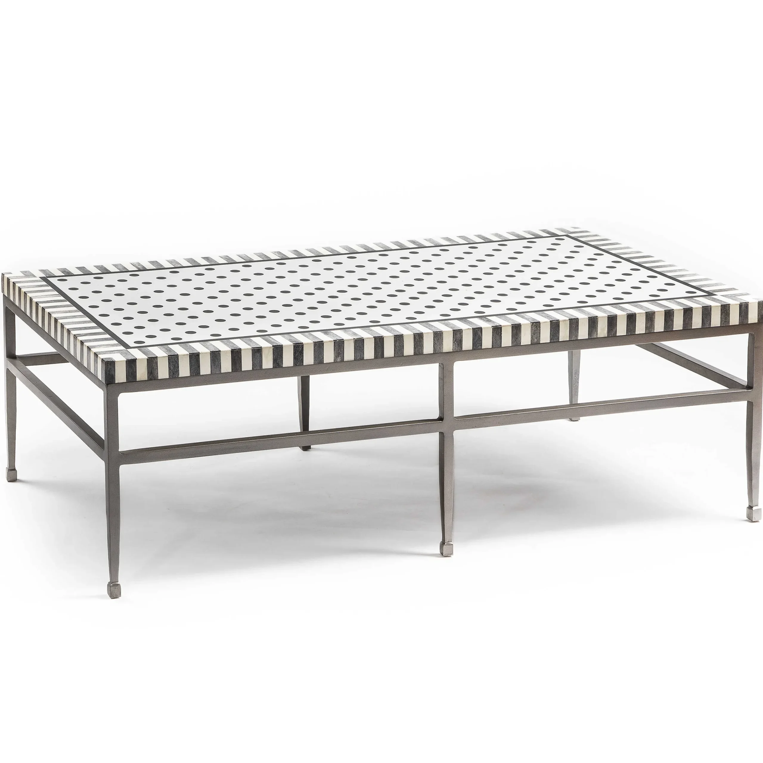 Spot On Coffee Table - Black|MacKenzie-Childs Outlet