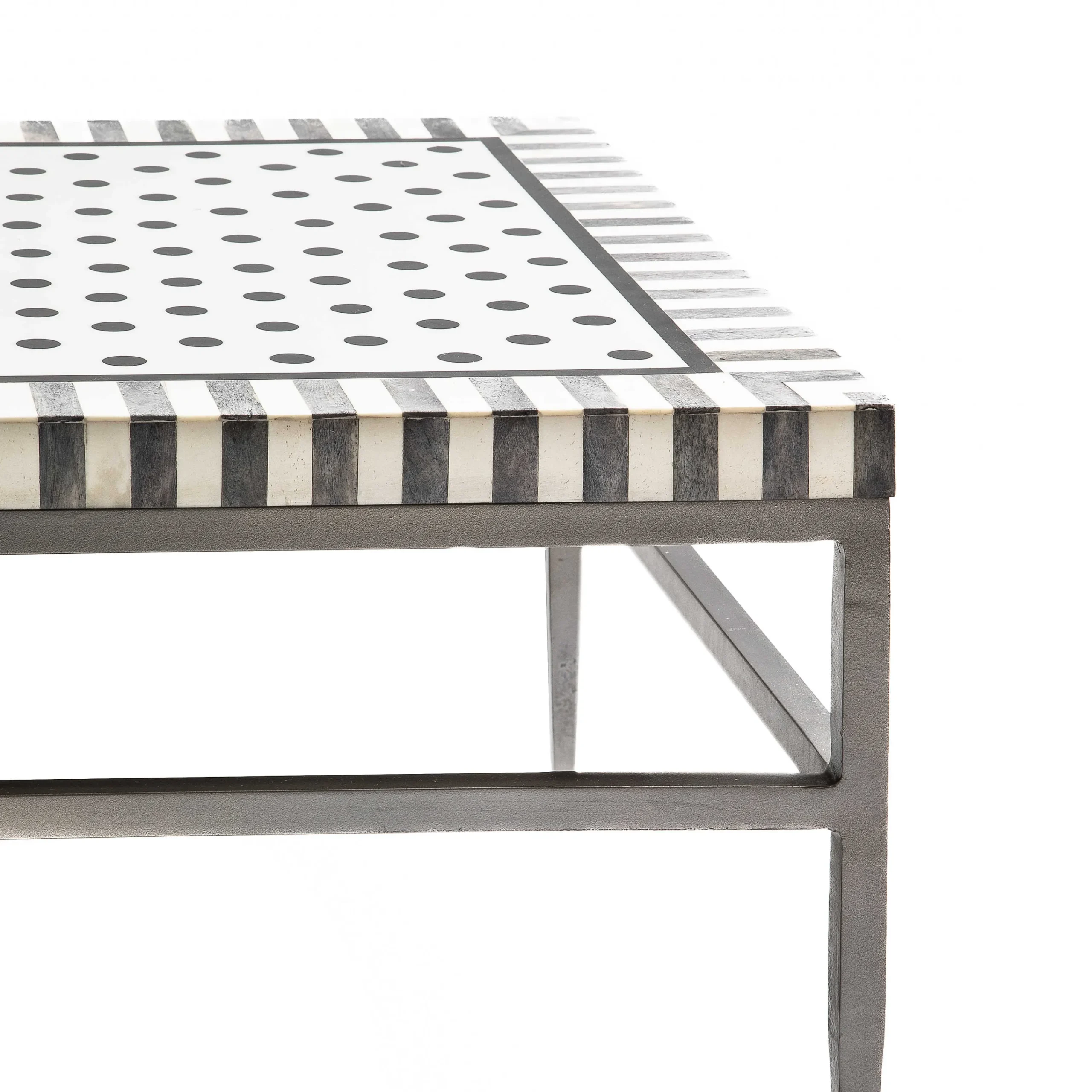 Spot On Coffee Table - Black|MacKenzie-Childs Outlet