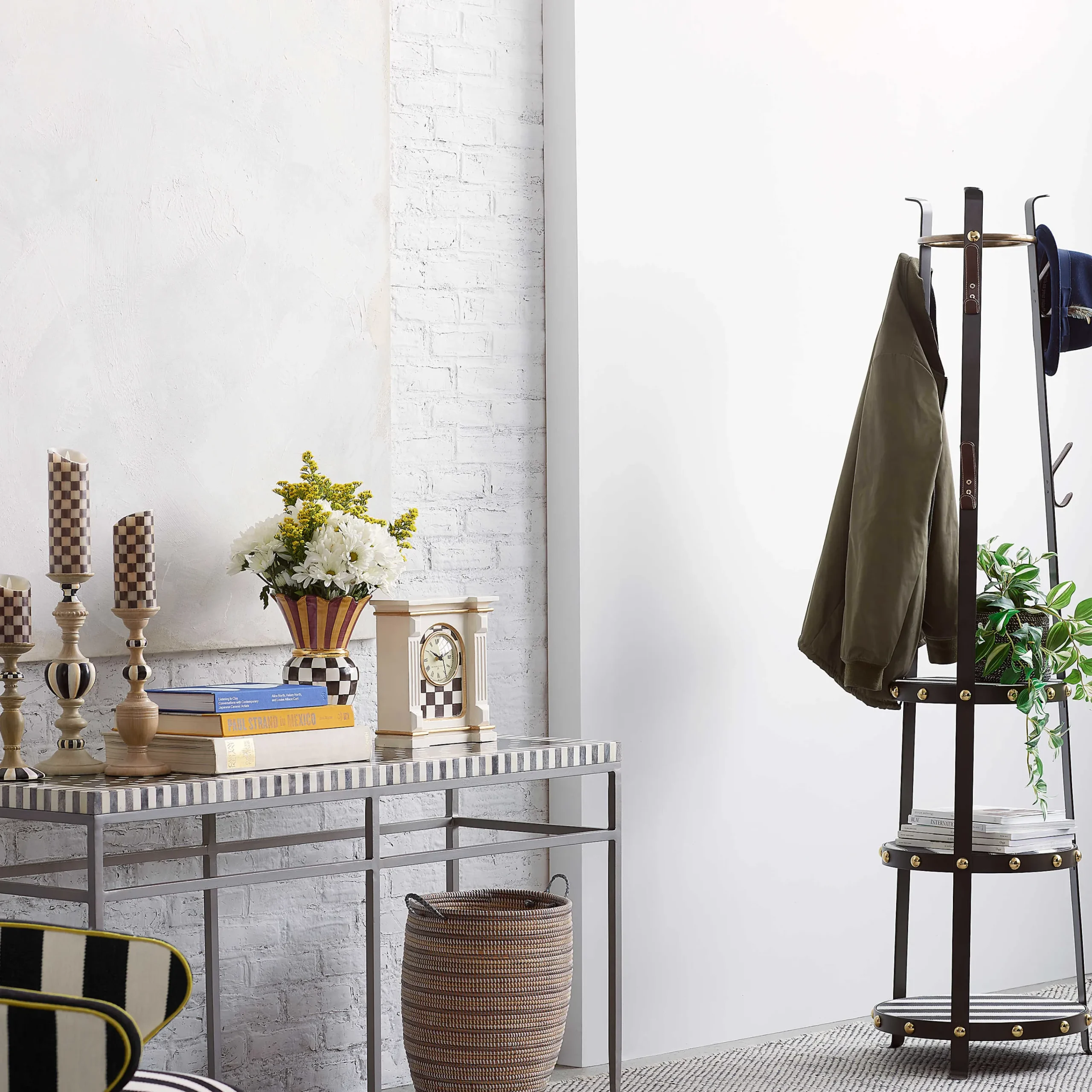 Spot On Console Table - Black|MacKenzie-Childs Hot