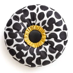 Spot On Tuffet - Black|MacKenzie-Childs Sale