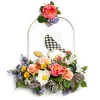 Spring Blooms Bird Arch Wreath|MacKenzie-Childs Outlet