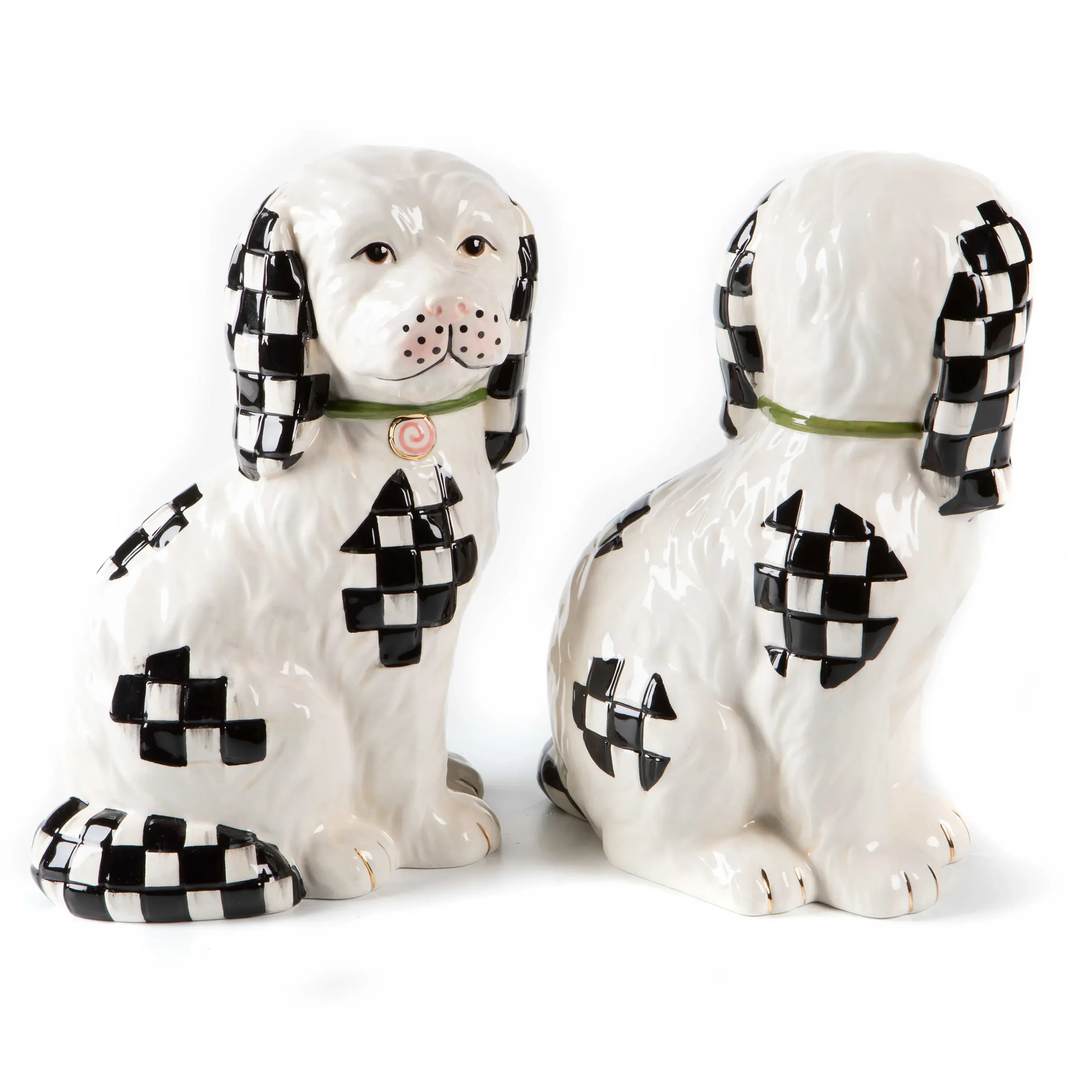 Staffordshire Dog Figures - Set Of 2|MacKenzie-Childs