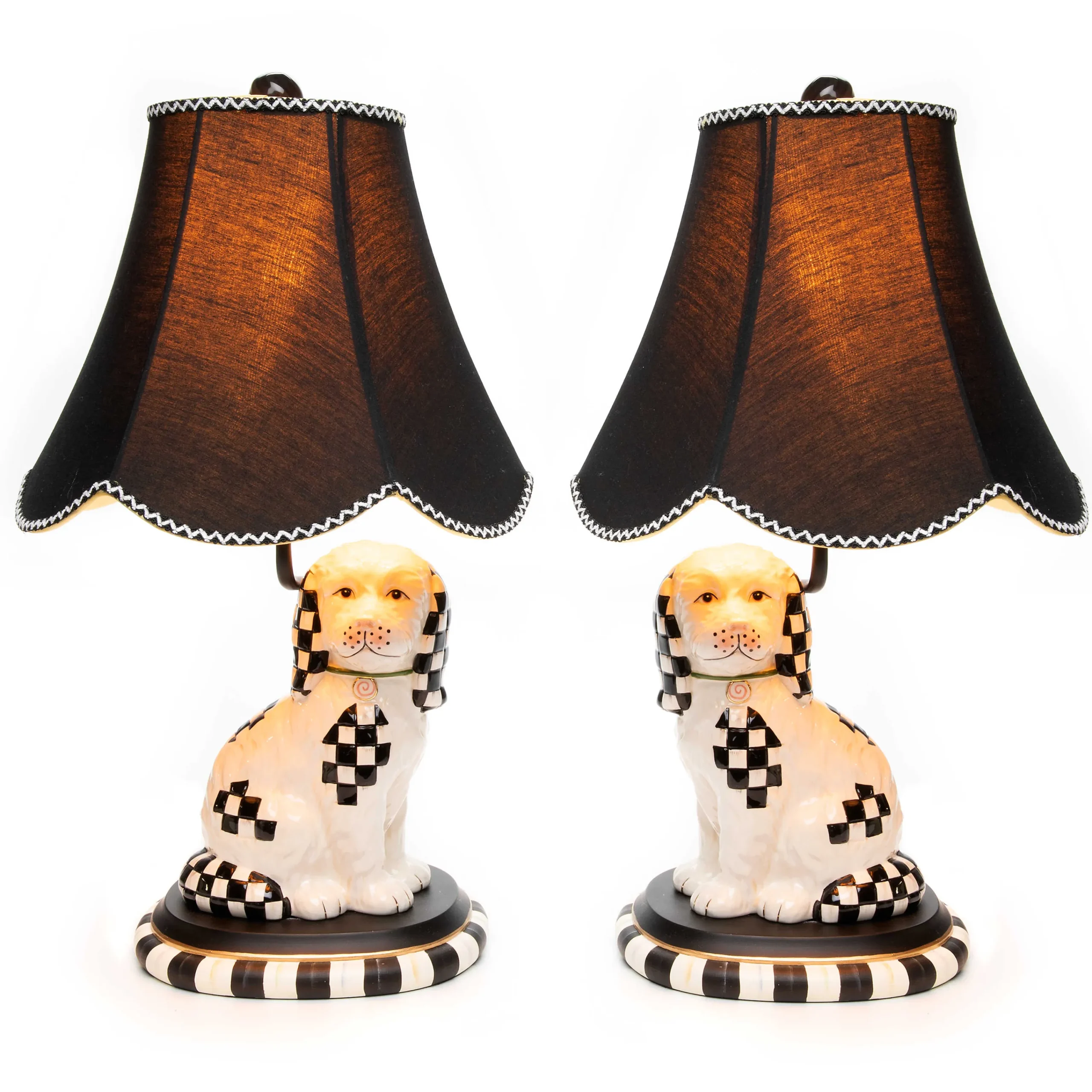 Staffordshire Dog Lamps - Set Of 2|MacKenzie-Childs Hot