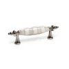 Sterling Check Drawer Pull - Nickel|MacKenzie-Childs Outlet