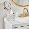 Sterling Check Enamel Boutique Tissue Box Cover|MacKenzie-Childs Best