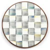 Sterling Check Enamel Trivet - Large|MacKenzie-Childs Best