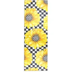 Sunflower Floor Mat - 2'6" X 8' Runner|MacKenzie-Childs