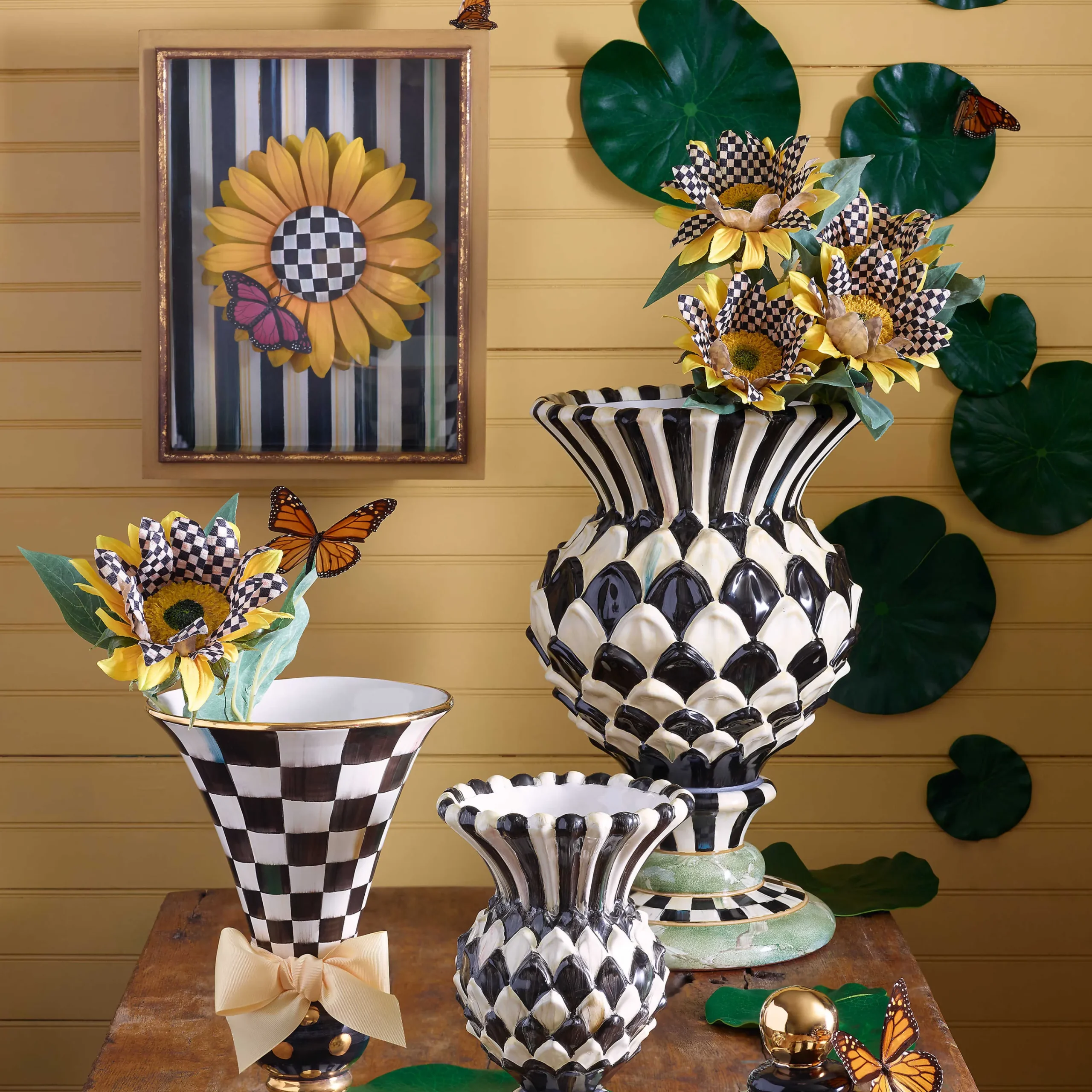 Sunflower Shadow Box|MacKenzie-Childs