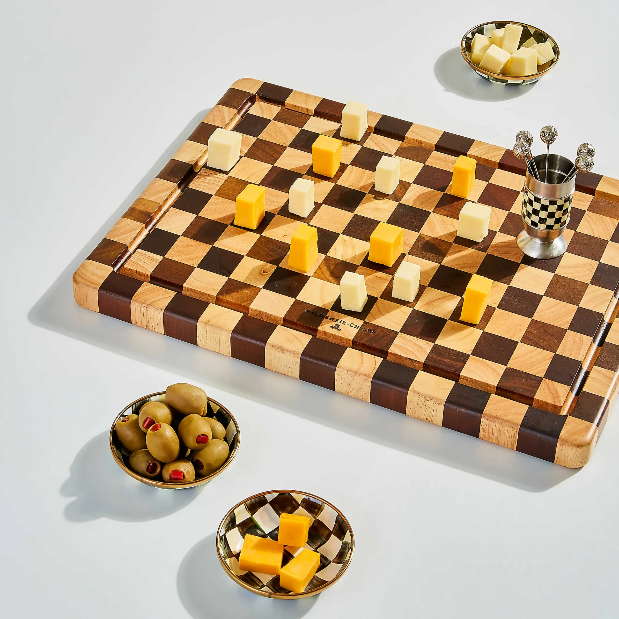 Supper Club Pick Set - Courtly Check|MacKenzie-Childs Online