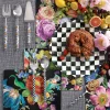 Supper Club Pie Server - Courtly Check|MacKenzie-Childs Clearance