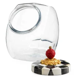 Sweets Jar With Courtly Check Enamel Lid|MacKenzie-Childs Sale